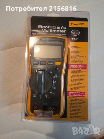 Fluke 117 True RMS Multimeter нов , снимка 3 - Други инструменти - 52846780