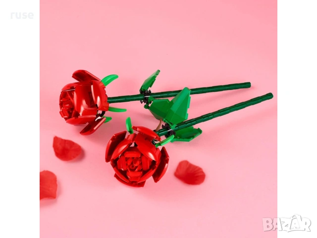 НОВИ! LEGO® Iconic 40460  Рози, снимка 3 - Конструктори - 54900139