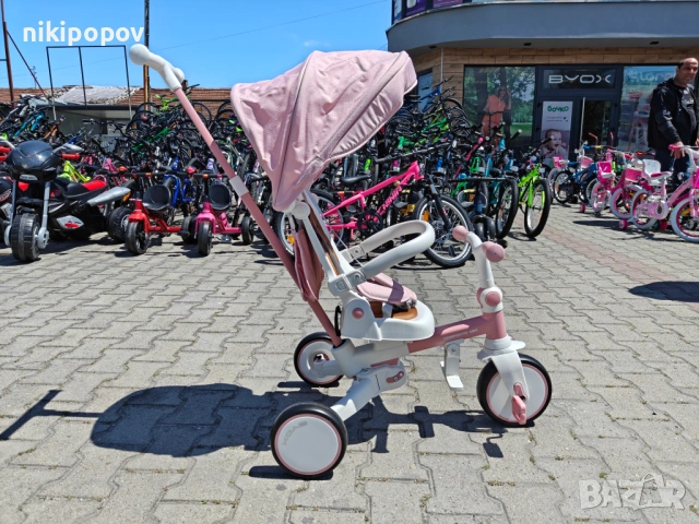 BYOX Детска триколка COMPACTO 4в1 розов, снимка 10 - Други - 54645910