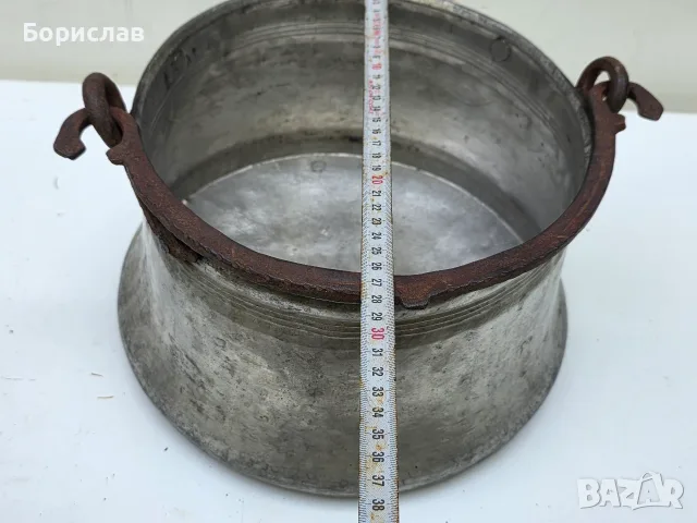 Медно котле - бакър, снимка 3 - Антикварни и старинни предмети - 55381533