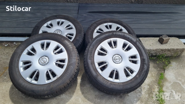 Джанти със гуми, тазове Opel Corsa,Аstra, 15 цола 