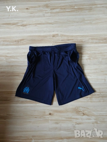 Оригинални мъжки къси гащи Puma DryCell x F.C. Olympique Marseille, снимка 3 - Къси панталони - 54778260