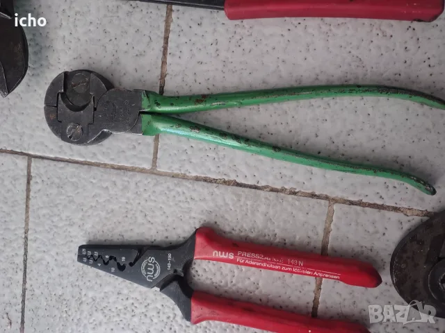 Кербовачни щанцови клещи klauke knipex bahco, снимка 11 - Клещи - 51527999