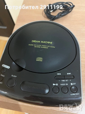 Радио CD плеър с будилник Sony, снимка 2 - Други - 55095962