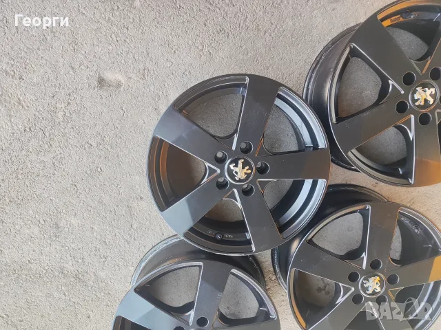 4бр.алуминиева джанта 16цола за Peugeo 5x108, снимка 4 - Гуми и джанти - 55529614