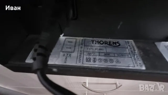Дек THORENS PC650M, снимка 9 - Декове - 55666548