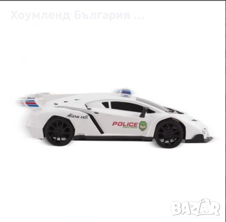 Атрактивна полицейска кола с отварящи се врати и дистанционно, снимка 5 - Коли, камиони, мотори, писти - 54332562
