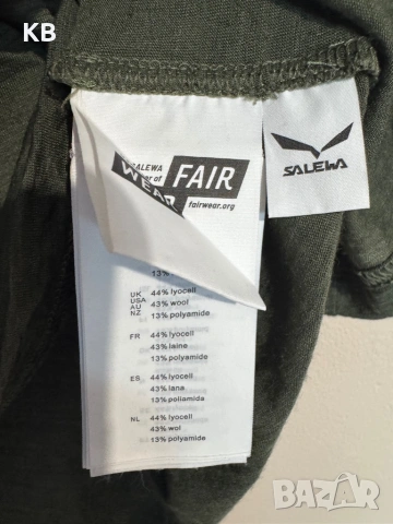 Salewa Pocket Merino T-Shirt., снимка 6 - Тениски - 54772753