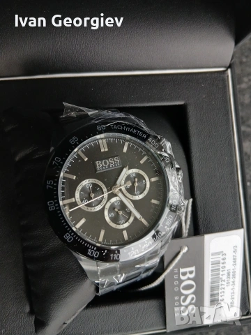 Нов часовник HUGO BOSS Icon Chronograph 1512961, снимка 6 - Мъжки - 54476919