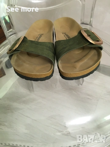 BIRKENSTOCK дамски чехли в размер 39, снимка 3 - Чехли - 54584502