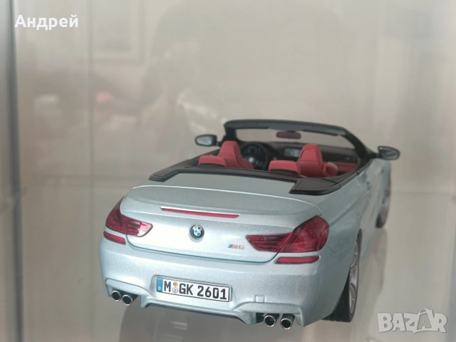 BMW 6 Cabriolet, Paragon 1:18, снимка 2 - Колекции - 55205826