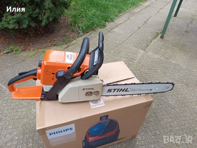 Бензинова резачка Щил 021, снимка 14 - Градинска техника - 53612354