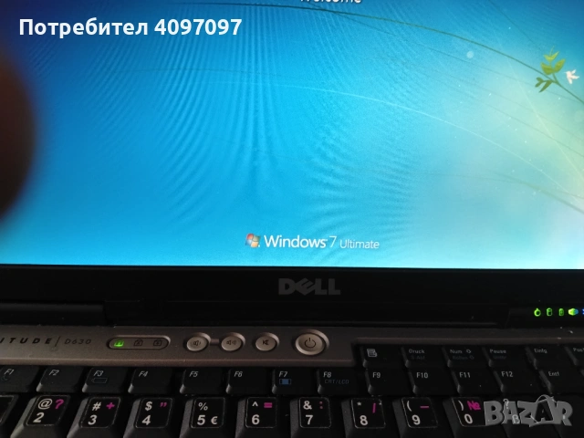 Продавам лаптоп ДЕЛ LATITUDE D630, снимка 3 - Лаптопи за дома - 54782622