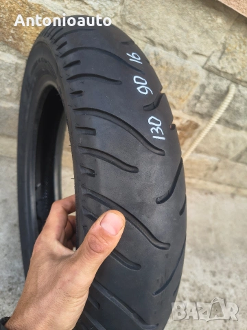 130 90 16 dunlop elite 3 гума чопър гуми мотоциклет, снимка 2 - Гуми и джанти - 55142372