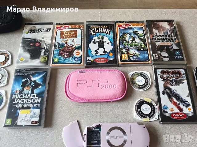 Psp 2000 Japan pink edition , снимка 8 - PlayStation конзоли - 54847228