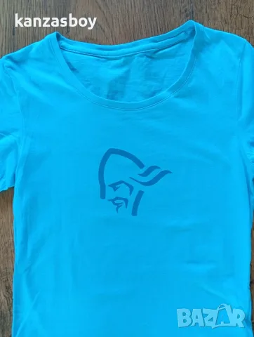 Norrøna /29 cotton viking T-shirt for Women - дамска тениска р-р S, снимка 4 - Тениски - 55349388
