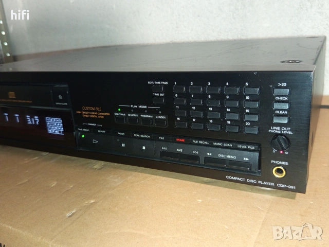 Компакт диск плейър Sony CDP-991, снимка 4 - Други - 55171125