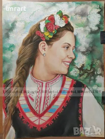 Рисувам ръчно ПОРТРЕТИ с пастели, маслени бои и графит