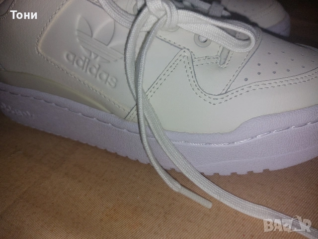 ADIDAS Оригинал Нови Дамски Маратонки Изцяло от Естествена Кожа 39/40, снимка 13 - Маратонки - 54974036