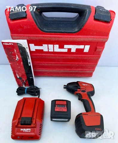 Hilti SiD 14-A - Акумулаторен импакт драйв 2x14.4V 3.3Ah перфектен!