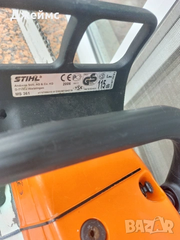 Резачка Stihl MS 361, снимка 6 - Градинска техника - 54960491