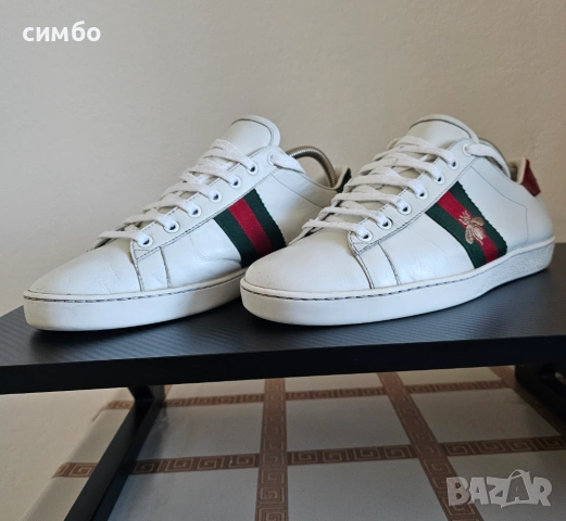 Gucci Men's Ace Sneaker , снимка 2 - Маратонки - 54240466