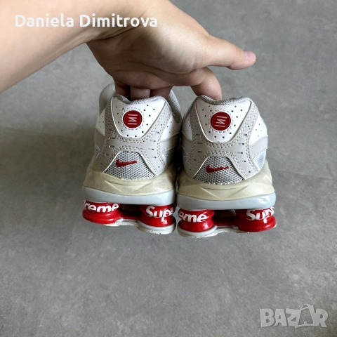 Nike Shox Ride 2 SP Supreme, снимка 7 - Кецове - 55274056