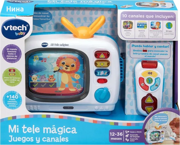 Образователна и музикална играчка VTech Explore & Learn Smart TV, двуезична, снимка 3 - Образователни игри - 55581523