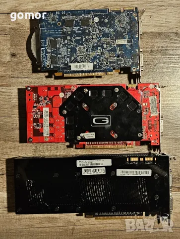 13 видеокарти NVIDIA и AMD – MSI, Gainward, XFX, Sapphire, Gigabyte, HIS, снимка 10 - Видеокарти - 55347221
