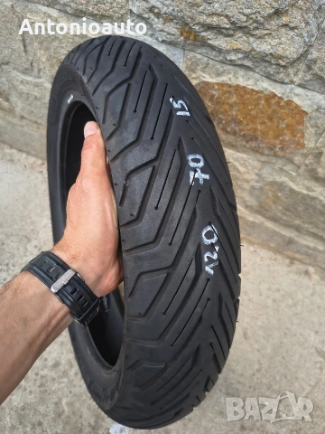 120 70 15 michelin citygrip 2 предна гума за скутер гуми, снимка 2 - Гуми и джанти - 55121917