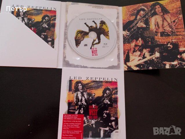Продавам оригинален блу рей диск(BD) на Led Zeppelin, снимка 2 - DVD дискове - 54595580