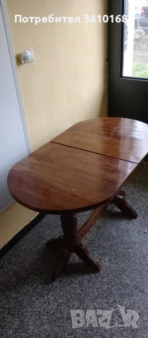 Маса от масивно дърво, снимка 2 - Маси - 54193062