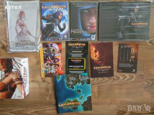 Продавам рядко колекционерско издание на култовата MMORPG игра Guild Wars Factions, снимка 5 - Други игри - 54027074