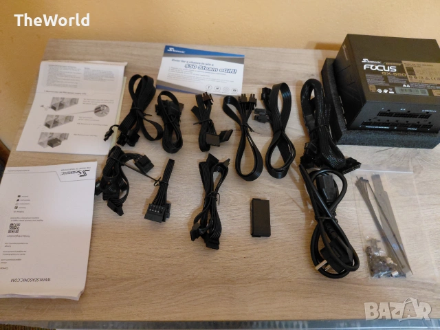 Захранване Seasonic 550W, FOCUS GX Series, 80 PLUS Gold, снимка 4 - Захранвания и кутии - 55151806