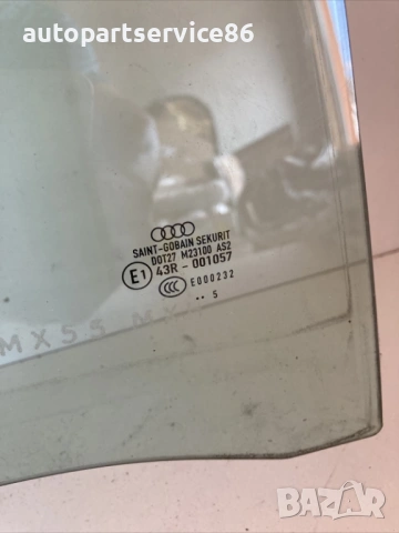 Стъкло на задна дясна врата за Audi A4 2.0 TDI (2006) RHD, снимка 2 - Части - 54728422