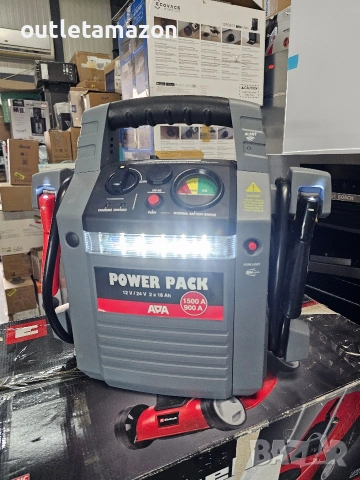 стартерно устройство APA 16524, захранващ блок, 1500A (12V) и 900A (24V, снимка 2 - Аксесоари и консумативи - 54778727