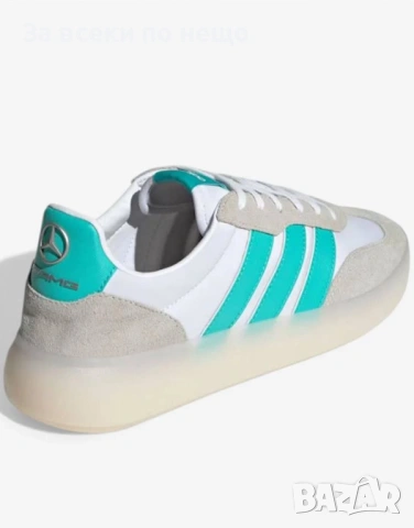 ADIDAS Mercedes-AMG Petronas Formula One Team Barr Shoes White Дамски Маратонки Код P2441, снимка 4 - Маратонки - 54425195