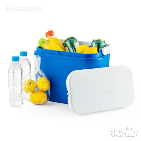 Хладилна кутия Atlantic 10L, 18L, 24L, пасивна, синя, снимка 4 - Хладилни чанти - 54617917