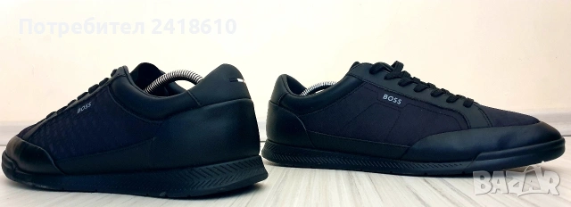 Hugo Boss Leather Sneakers Mens Size 43/27.5 см ОРИГИНАЛ! Мъжки спортно - елегантни обувки, снимка 3 - Спортно елегантни обувки - 54314110