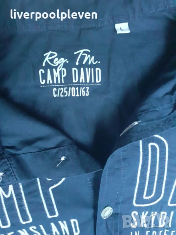 👉Camp David Original L ефектна, снимка 5 - Ризи - 54612741