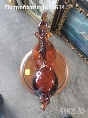 ПРОДАВАМ УНИКАЛНА ФИГУРА НА КОН МОРАНО , снимка 3 - Колекции - 55128437