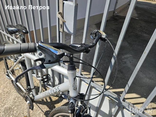 Алуминиев велосипед 28 цола STRATOS-шест месеца гаранция, снимка 3 - Велосипеди - 55121647