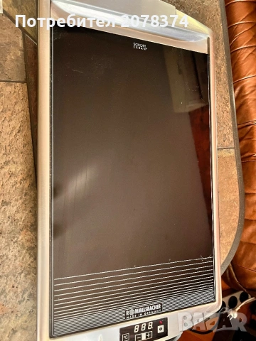 Rommelsbacher електрическа скара CG 2308/TC, стомана/червен, стъклокерамика, снимка 5 - Печки, фурни - 54495186