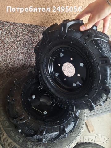 Джанти с гуми за фреза, снимка 2 - Селскостопанска техника - 54240336