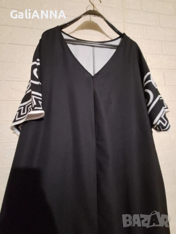 НОВА ДЪЛГА ЕФЕКТНА РОКЛЯ 3XL-4XL, снимка 2 - Рокли - 54393566