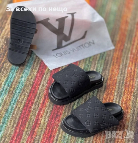 Louis Vuitton Дамски Чехли Луис Витон - Различни Цветове Код E1353, снимка 5 - Чехли - 53970804