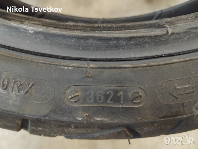 120/70-14 Michelin, снимка 6 - Гуми и джанти - 54083506