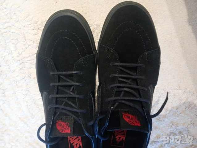 VANS SK8 LOW - Trainers black №45 нови , снимка 5 - Кецове - 55051725