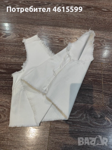 дънков топ на ASOS , снимка 4 - Корсети, бюстиета, топове - 53951377