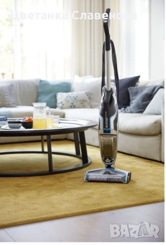 Безкабелна прахосмукачка 560W за мокро почистване Bissell 2225N CrossWave Pet Pro, снимка 3 - Прахосмукачки - 55143939